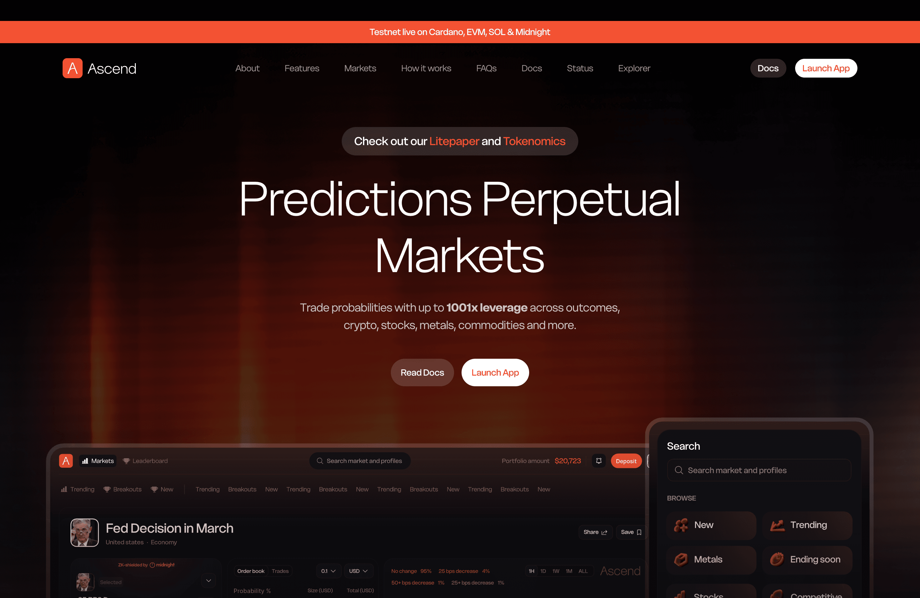 Ascend | Prediction Markets