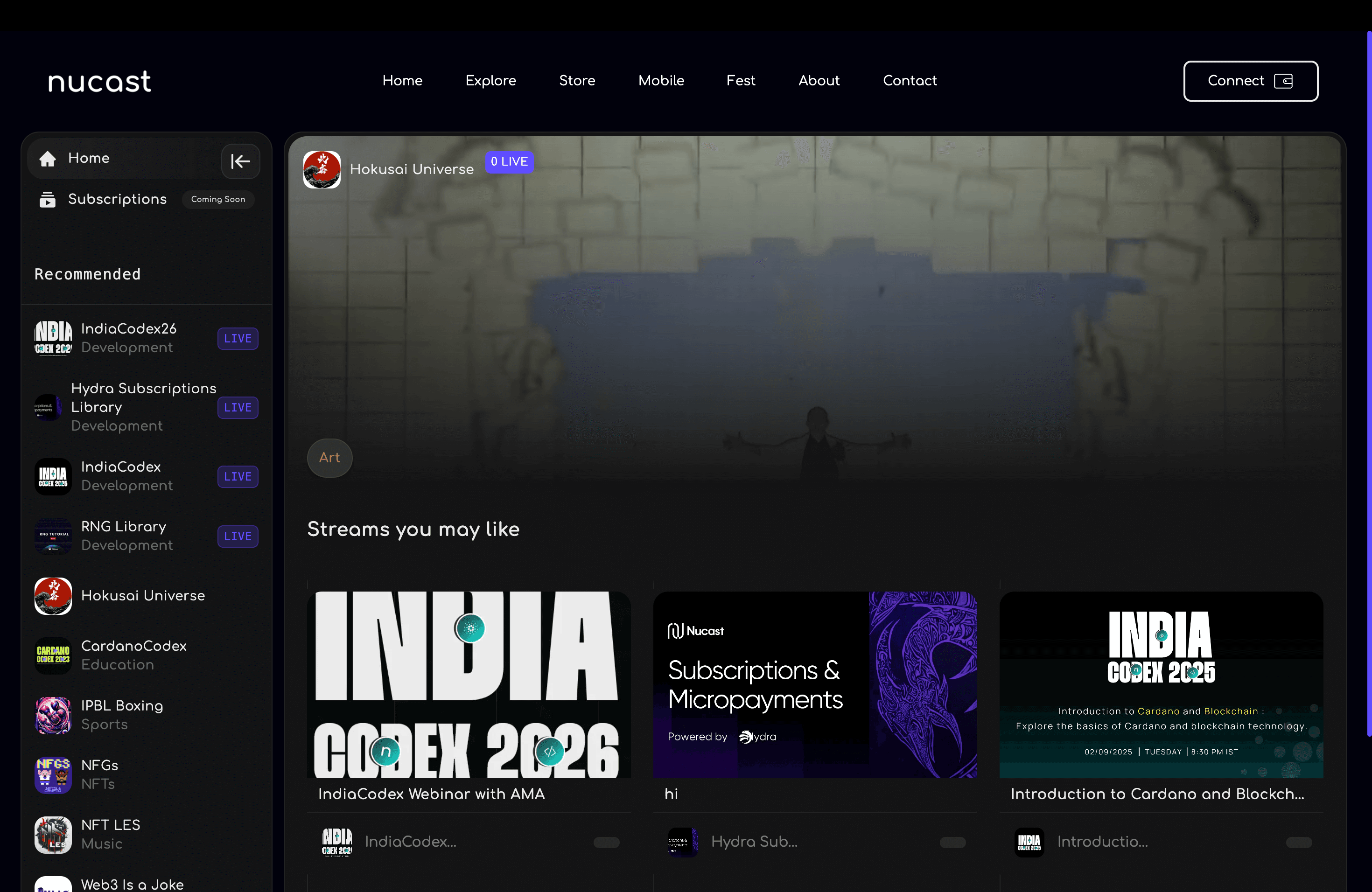Livestream | Nucast